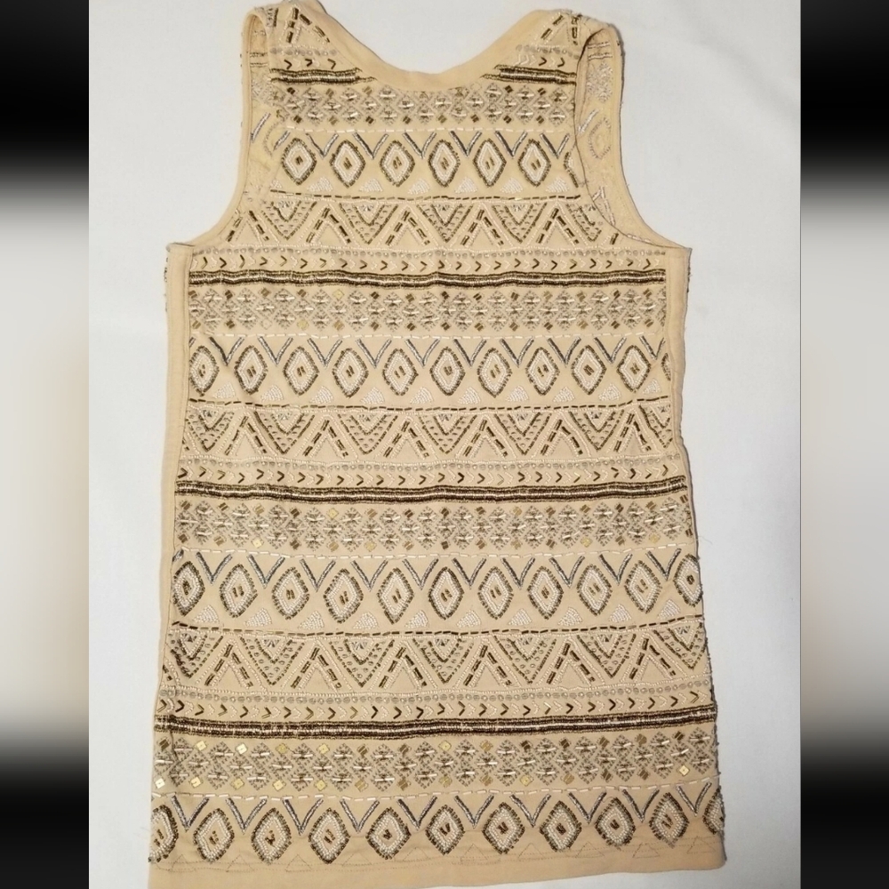 Free People beaded tunic dress